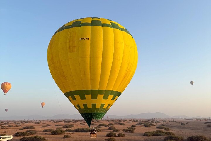 Vol en montgolfière au lever du soleil à Marrakech avec petit-déjeuner | wizardtrip