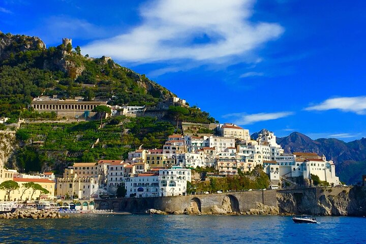 Excursión en barco en grupo reducido a Positano y la Costa Amalfitana desde Sorrento | wizardtrip