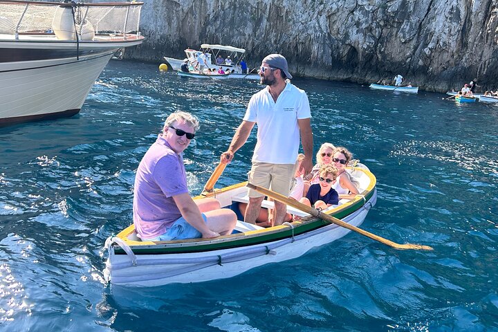 Small group boat tour to Capri from Sorrento, featuring the Blue Grotto and coastal sights, photo 13 | wizardtrip