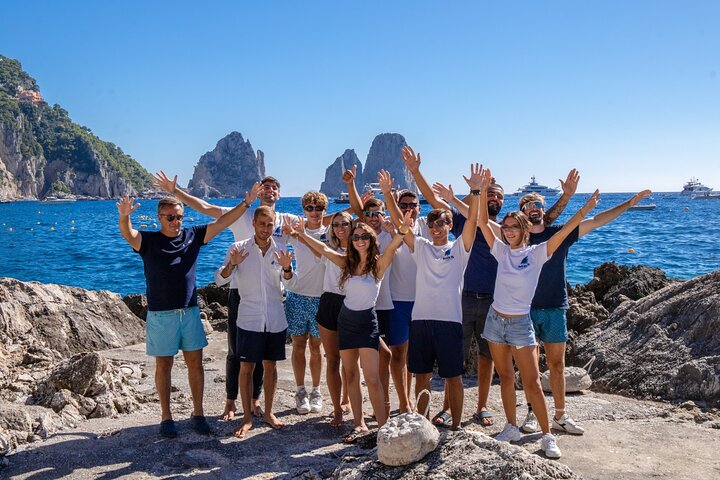 Small group boat tour to Capri from Sorrento, featuring the Blue Grotto and coastal sights, photo 37 | wizardtrip