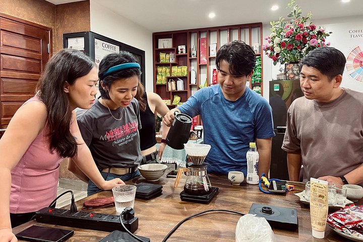 Learn to make traditional Vietnamese coffees like egg, salt, and coconut coffee in Hanoi, photo 7 | wizardtrip