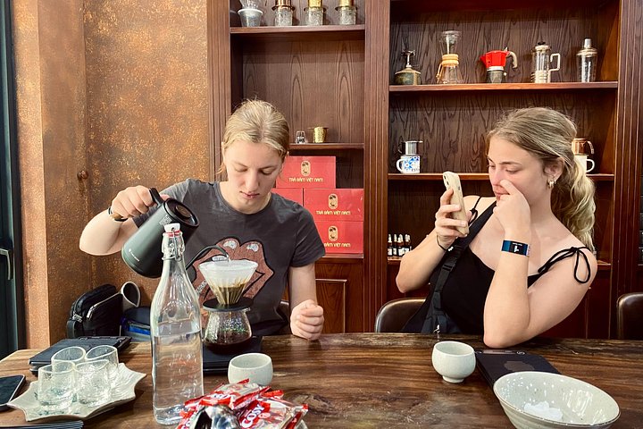 Learn to make traditional Vietnamese coffees like egg, salt, and coconut coffee in Hanoi, photo 10 | wizardtrip