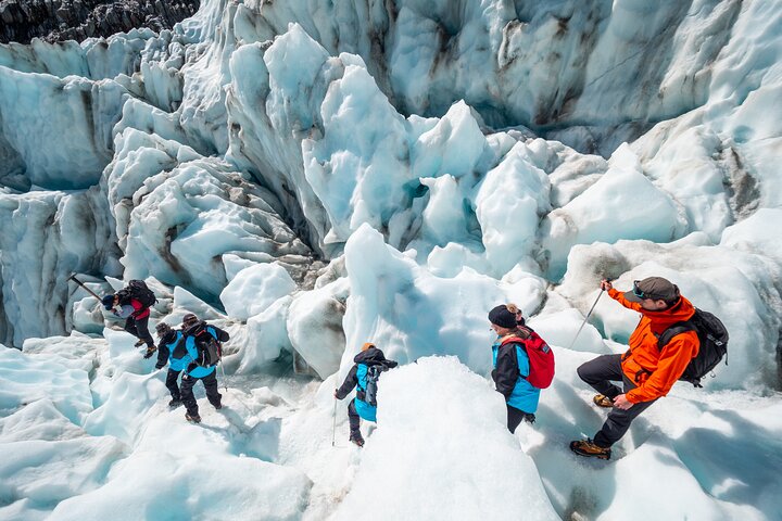 Upplev en spännande helikoptertur och glaciärvandring på Nya Zeelands Fox Glacier, foto 8 | wizardtrip