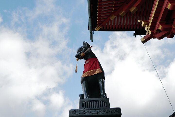 Guidet tidlig morgentur til Kyotos Fushimi Inari Shrine, Arashiyama bambusskog og Kinkakuji, foto 15 | wizardtrip