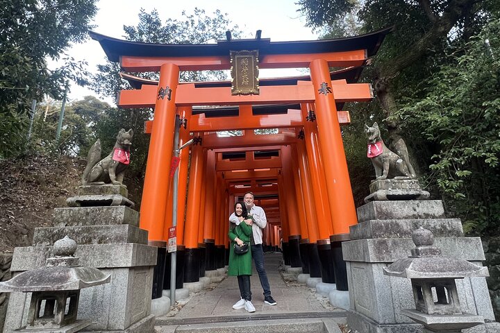 Guidet tidlig morgentur til Kyotos Fushimi Inari Shrine, Arashiyama bambusskog og Kinkakuji, foto 34 | wizardtrip