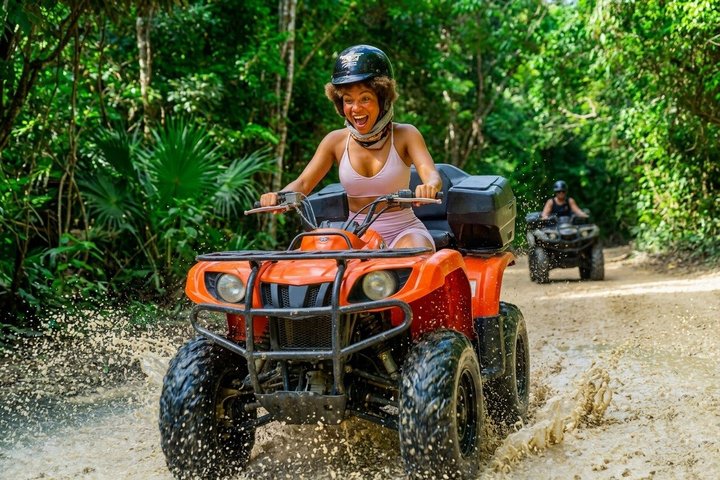 Emocionante paseo en quad por la jungla, aventura de tirolina y refrescante baño en cenote en Cancún, foto 20 | wizardtrip
