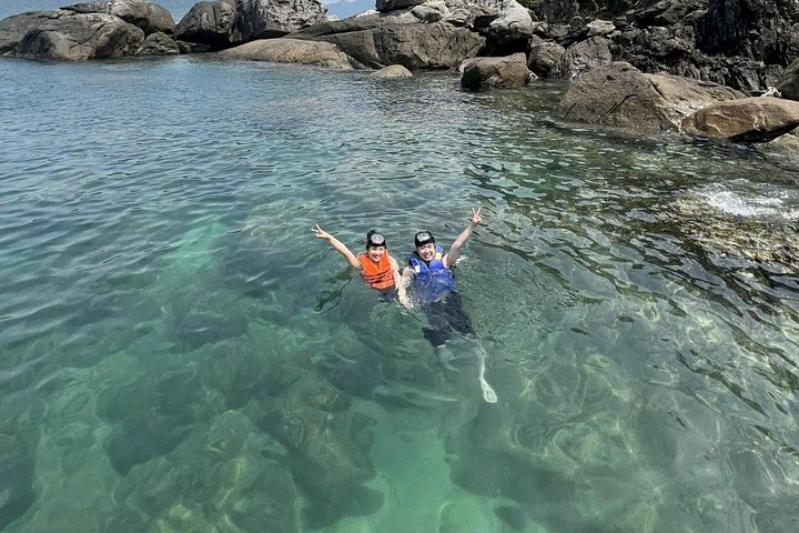 Snorklingseventyr ved Cham Island, Vietnam, udforskning af levende koralrev og havliv, foto 14 | wizardtrip