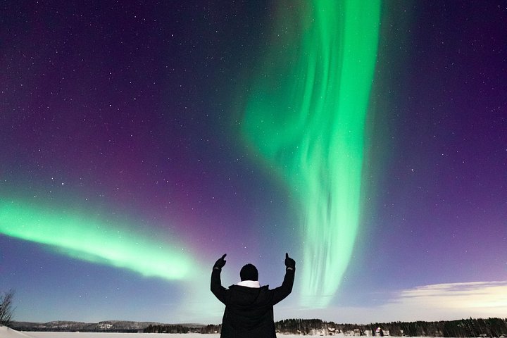 Chase the Northern Lights in Rovaniemi with a small group, professional photos, and a refund guarantee, photo 10 | wizardtrip