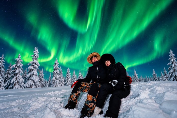 Tour de Luzes da Aurora em Rovaniemi, Finlândia, com fotografia profissional e equipamento quente fornecido, foto 6 | wizardtrip