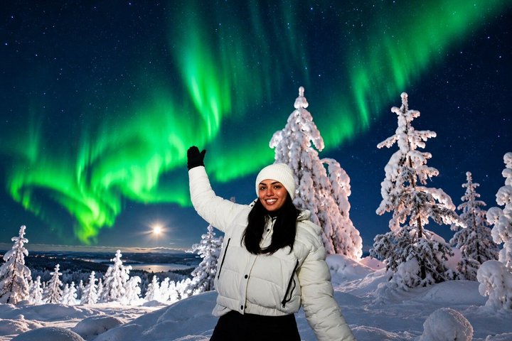 Tour de Luzes da Aurora em Rovaniemi, Finlândia, com fotografia profissional e equipamento quente fornecido, foto 11 | wizardtrip