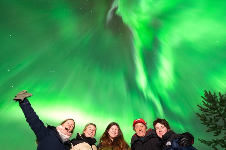 Caça à Aurora Boreal em Rovaniemi, Finlândia, com fotografia profissional e visualização garantida, foto 8 | wizardtrip