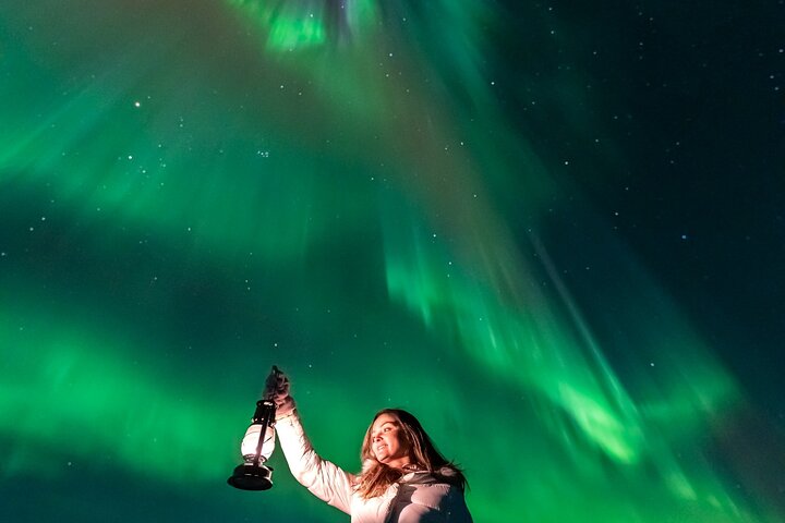 Caça à Aurora Boreal em Rovaniemi, Finlândia, com fotografia profissional e visualização garantida, foto 9 | wizardtrip