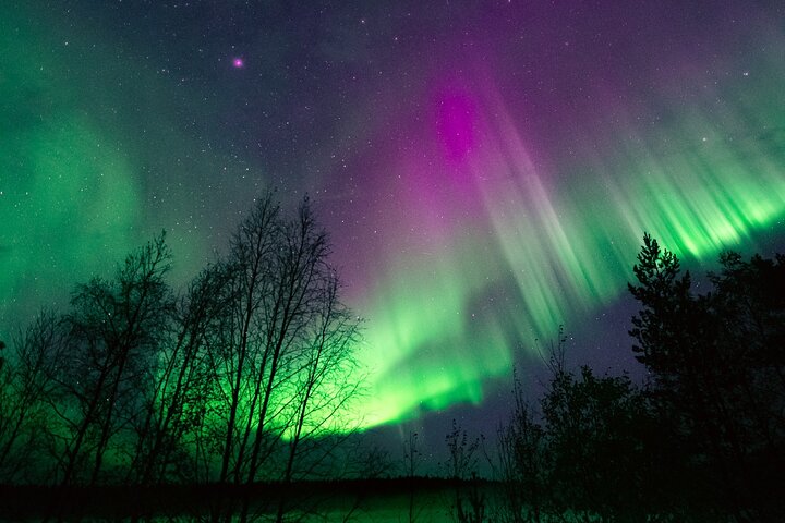 Caça à Aurora Boreal em Rovaniemi, Finlândia, com fotografia profissional e visualização garantida, foto 25 | wizardtrip