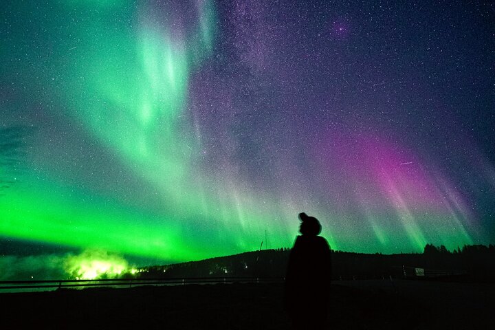 Caça à Aurora Boreal em Rovaniemi, Finlândia, com fotografia profissional e visualização garantida, foto 27 | wizardtrip
