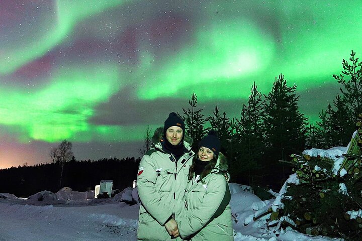 Caça à Aurora Boreal em Rovaniemi, Finlândia, com fotografia profissional e visualização garantida, foto 31 | wizardtrip