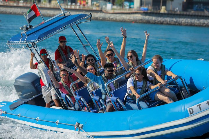 Speedbådstur i Dubai, forbi Marina, Atlantis, Palm Jumeirah og Burj Al Arab, foto 6 | wizardtrip
