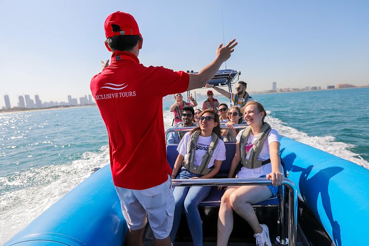 Speedbådstur i Dubai, forbi Marina, Atlantis, Palm Jumeirah og Burj Al Arab, foto 10 | wizardtrip