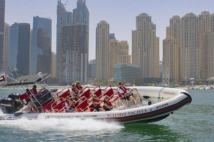 Speedbådstur i Dubai, forbi Marina, Atlantis, Palm Jumeirah og Burj Al Arab, foto 12 | wizardtrip
