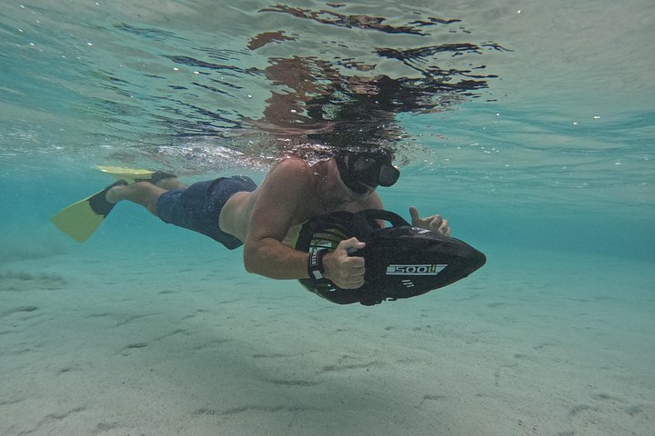 Passeio ecológico de scooter aquática em Rarotonga com tartarugas e vida marinha, foto 14 | wizardtrip