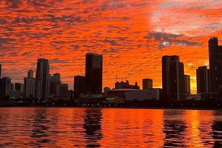 Privat båttur som utforsker Miamis kystlinje, øyer og byens silhuett, foto 26 | wizardtrip