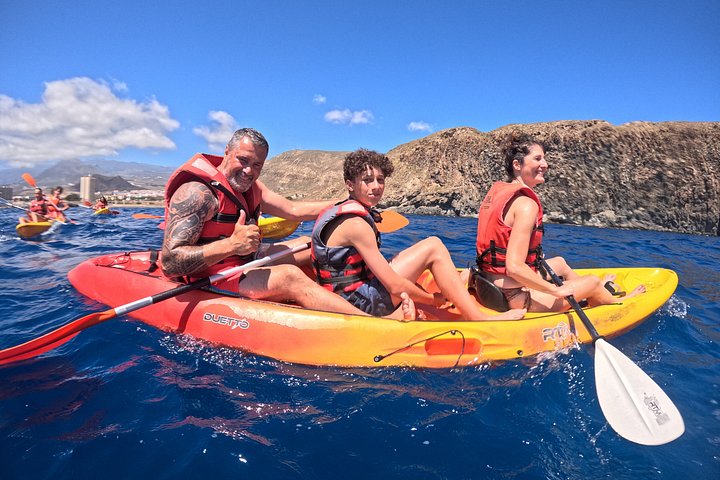 Aventura de caiaque e snorkel na costa vulcânica de Tenerife, à procura de vida marinha, foto 17 | wizardtrip