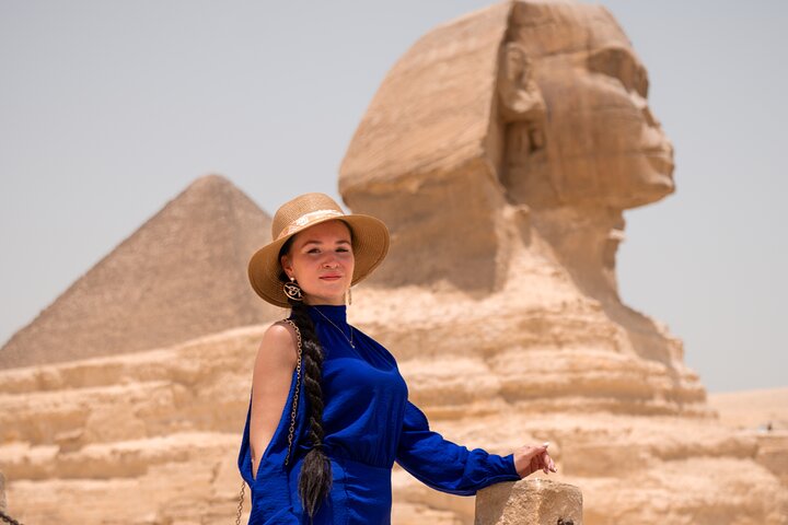 Iconic Giza Pyramids photoshoot with horse, camel, and Sphinx in Egypt, photo 9 | wizardtrip