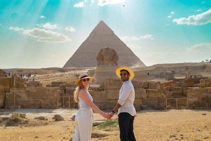 Iconic Giza Pyramids photoshoot with horse, camel, and Sphinx in Egypt, photo 15 | wizardtrip