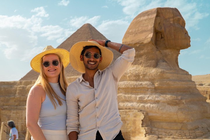 Iconic Giza Pyramids photoshoot with horse, camel, and Sphinx in Egypt, photo 16 | wizardtrip