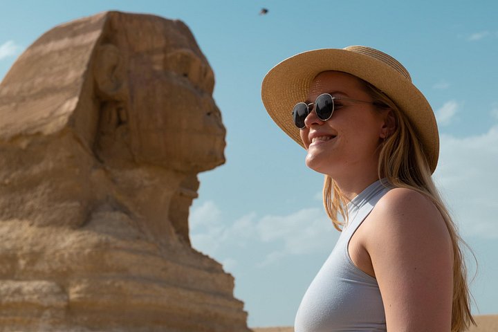 Iconic Giza Pyramids photoshoot with horse, camel, and Sphinx in Egypt, photo 17 | wizardtrip