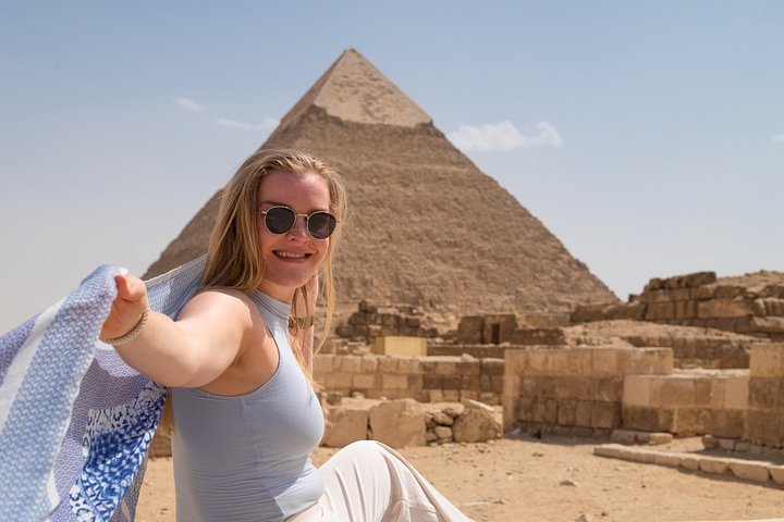 Iconic Giza Pyramids photoshoot with horse, camel, and Sphinx in Egypt, photo 18 | wizardtrip