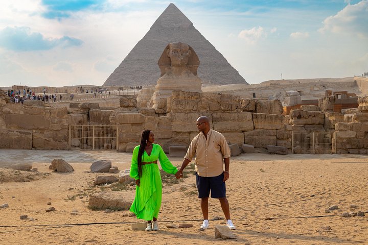 Iconic Giza Pyramids photoshoot with horse, camel, and Sphinx in Egypt, photo 20 | wizardtrip