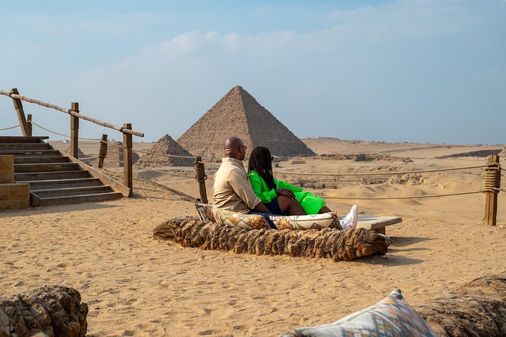 Iconic Giza Pyramids photoshoot with horse, camel, and Sphinx in Egypt, photo 21 | wizardtrip