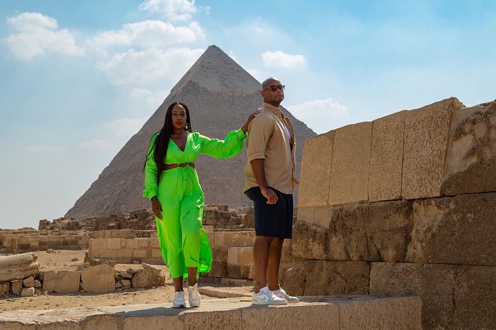 Iconic Giza Pyramids photoshoot with horse, camel, and Sphinx in Egypt, photo 22 | wizardtrip