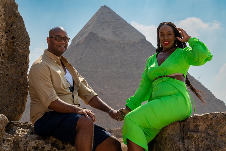 Iconic Giza Pyramids photoshoot with horse, camel, and Sphinx in Egypt, photo 24 | wizardtrip