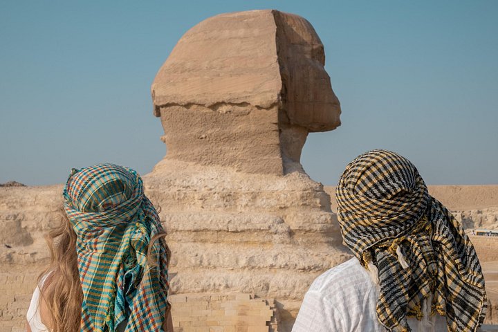 Iconic Giza Pyramids photoshoot with horse, camel, and Sphinx in Egypt, photo 26 | wizardtrip