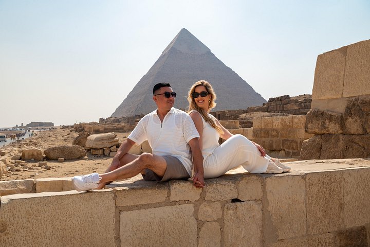 Iconic Giza Pyramids photoshoot with horse, camel, and Sphinx in Egypt, photo 32 | wizardtrip