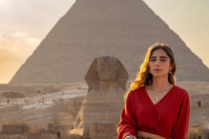 Iconic Giza Pyramids photoshoot with horse, camel, and Sphinx in Egypt, photo 42 | wizardtrip