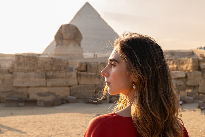 Iconic Giza Pyramids photoshoot with horse, camel, and Sphinx in Egypt, photo 43 | wizardtrip