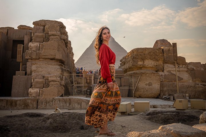 Iconic Giza Pyramids photoshoot with horse, camel, and Sphinx in Egypt, photo 44 | wizardtrip