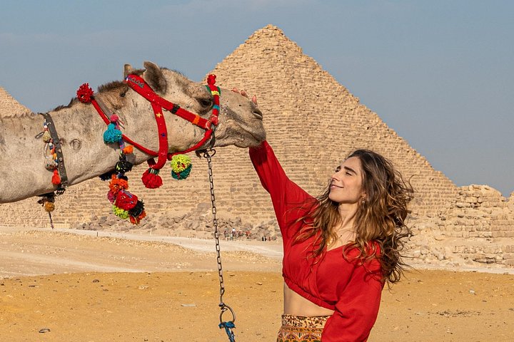 Iconic Giza Pyramids photoshoot with horse, camel, and Sphinx in Egypt, photo 46 | wizardtrip