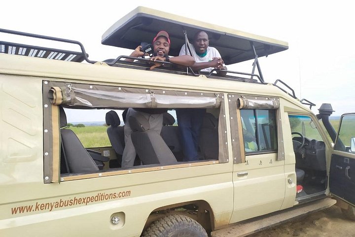 Safari i Nairobi nasjonalpark med dyreliv og bysilhuettutsikt, foto 11 | wizardtrip
