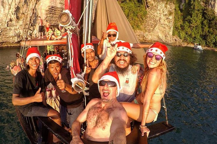 Krabi 4 eilanden zonsondergangscruise met snorkelen, paddleboarden, Thais diner en bioluminescent zwemtocht, foto 15 | wizardtrip