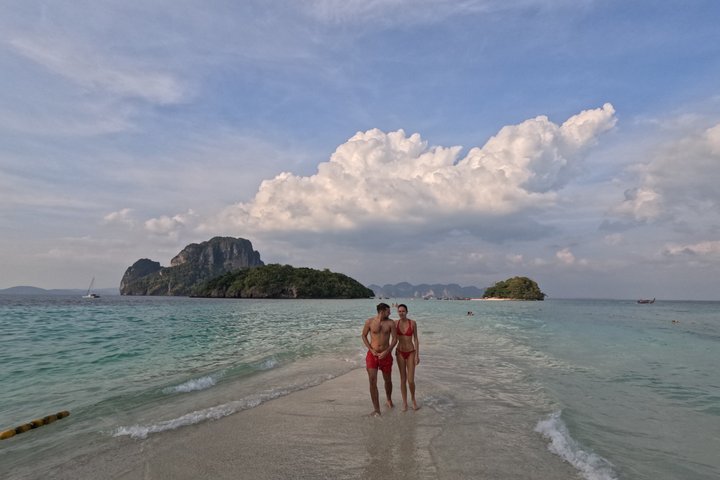 Krabi 4 eilanden zonsondergangscruise met snorkelen, paddleboarden, Thais diner en bioluminescent zwemtocht, foto 34 | wizardtrip