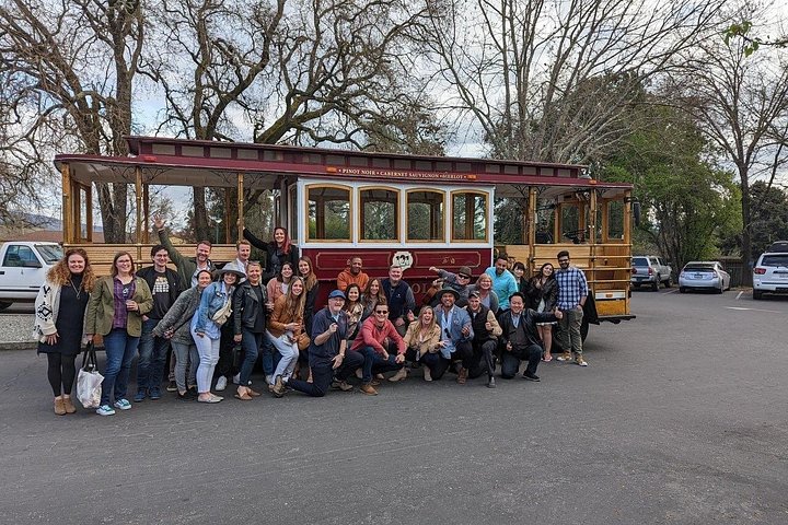 Openluchttour per trolley door de wijngaarden van Sonoma Valley met wijnproeverijen en schilderachtige uitzichten, foto 6 | wizardtrip