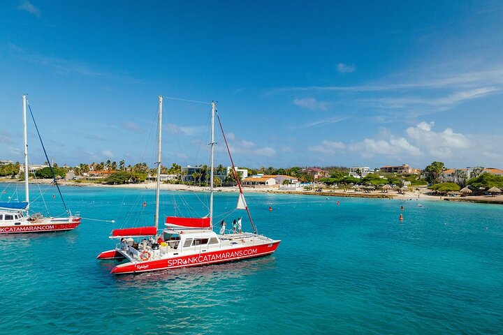 Katamaran seiling og snorkeltur på Aruba med solnedgangsutsikt og BBQ-middag, foto 3 | wizardtrip