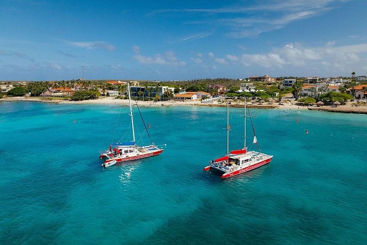 Katamaran seiling og snorkeltur på Aruba med solnedgangsutsikt og BBQ-middag, foto 6 | wizardtrip