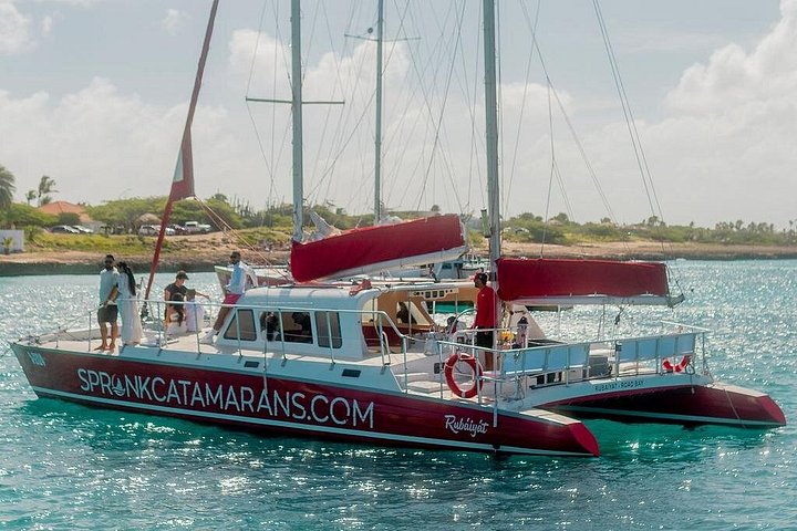 Katamaran seiling og snorkeltur på Aruba med solnedgangsutsikt og BBQ-middag, foto 7 | wizardtrip