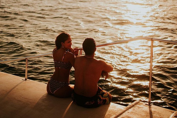 Katamaran seiling og snorkeltur på Aruba med solnedgangsutsikt og BBQ-middag, foto 9 | wizardtrip