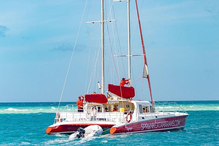 Katamaran seiling og snorkeltur på Aruba med solnedgangsutsikt og BBQ-middag, foto 15 | wizardtrip