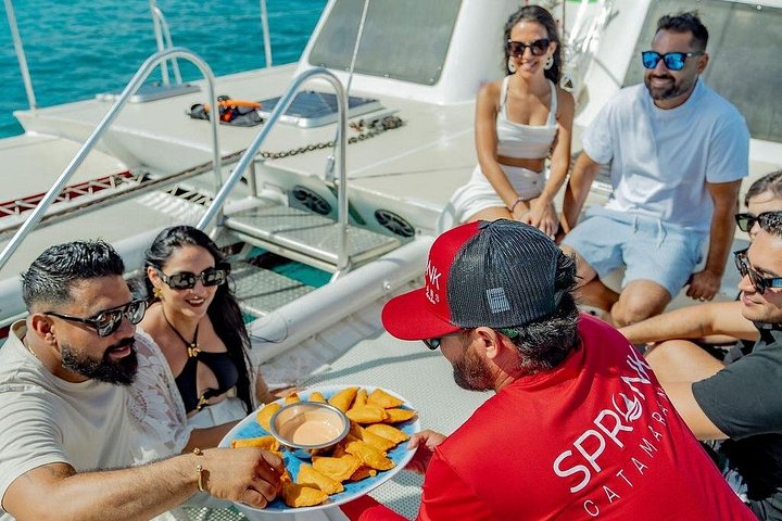 Katamaran seiling og snorkeltur på Aruba med solnedgangsutsikt og BBQ-middag, foto 20 | wizardtrip